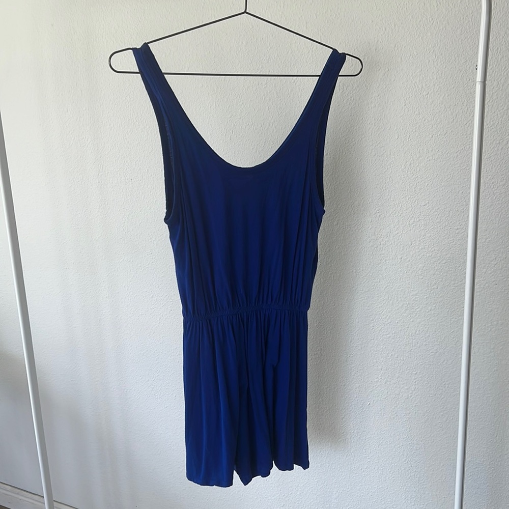 Blue romper